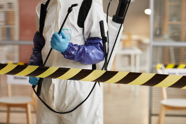 Professional Unattended Death Cleanup technician working in Dedham, MA